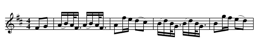 Gardeby Ganglat - staff notation