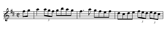 Garden of Daisies, The - staff notation