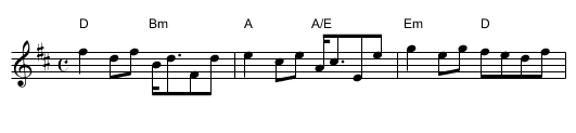 Garden of Hollyhock, The - staff notation