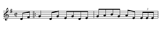 Gardiner's Favourite [1] - staff notation