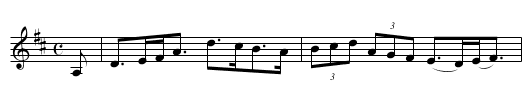 Garibaldi - staff notation