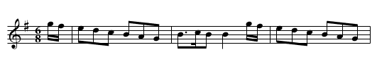 Garoio an Irish Air. JJo.104 - staff notation