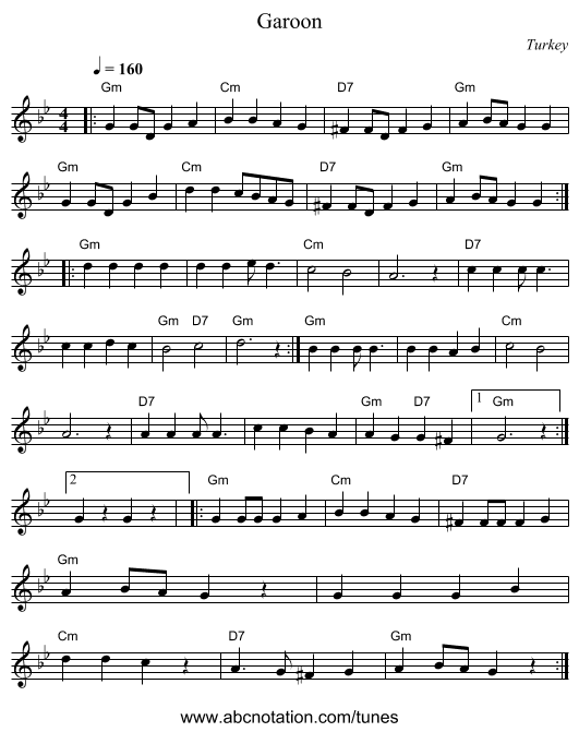 Garoon - staff notation