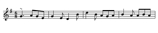 Garravane Slide, The - staff notation