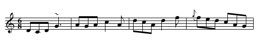 Garret Barry's - staff notation