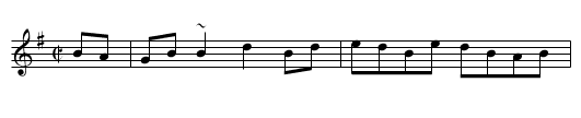 Garrett Barry's Reel - staff notation