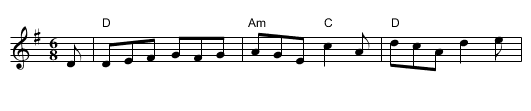 Garrett Barry's - staff notation