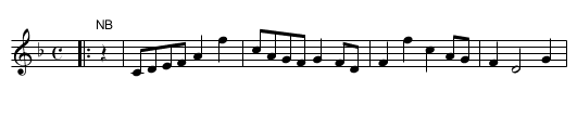 Gates of Edinburgh. Ru1.002, The - staff notation