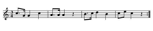 Gaudeamus Igitur - staff notation