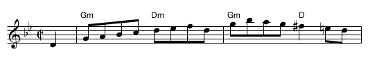 Gavotte (for Helene) - staff notation
