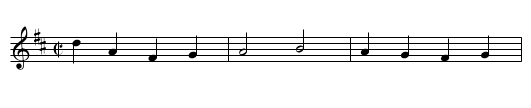 Gay Damon. JJo2.078 - staff notation
