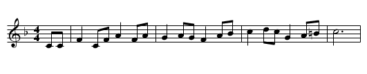 Gay Spanish Maid, THe  - staff notation