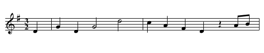 GB/6a/162 Sweet Primroses Version 3 of 5 - staff notation