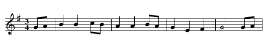 GB/6a/4 American King - staff notation