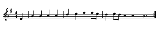 GB/6a/60 Cupid the Ploughboy Version 2 of 3 - staff notation