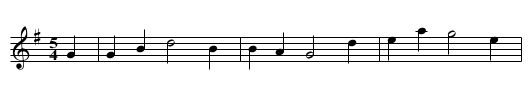 GB/7a/38 Barbara Allen Version 2 of 3 - staff notation