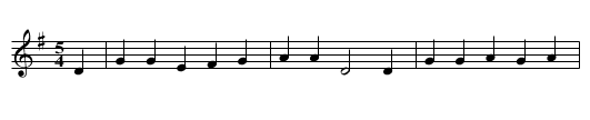 GB/7a/40 The Bold Fisherman Version 1 of 3 - staff notation