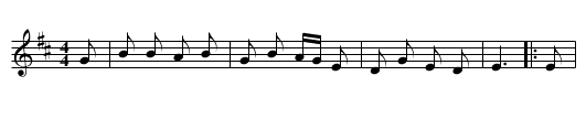 GB/7a/52 Erin's Lovely Home Version 2 of 3 - staff notation