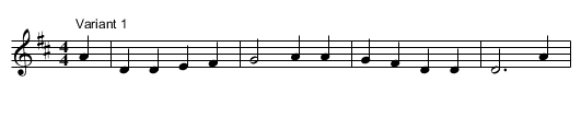 GB/7b/8 The Undaunted Female - staff notation