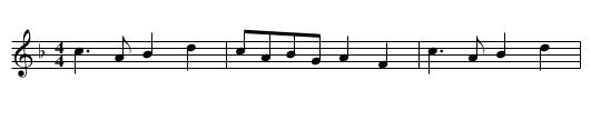 GB/7d/24 Trunkles - staff notation