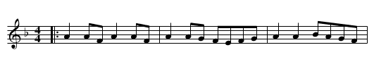 GB/7d/30a Fisher Laddy - staff notation
