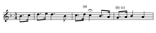 GB/7d/35 On the First of November Last - staff notation