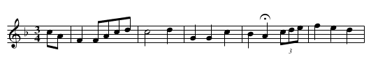 GB/7d/40 Crystal Stream - staff notation