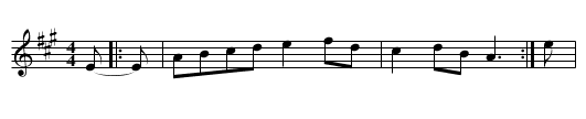 GB/7d/5 Horn Fair - staff notation