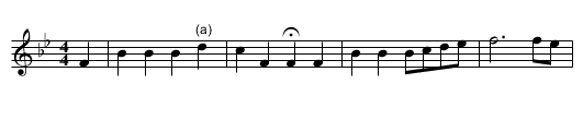 GB/7e/13 Horse Race - staff notation