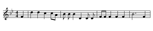 GB/7e/20 Old King Cole - staff notation