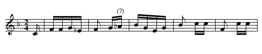 GB/7e/6 Harvest Song - staff notation