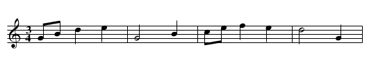 Gdzie odjezdzasz Jasiu - staff notation