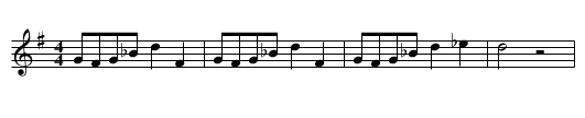 Gdziez to jedziesz Jasiu - na wojenke Kasiu - staff notation