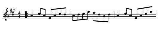 Geaghan's Fancy - staff notation