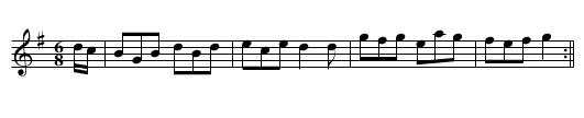 Gee! Ho! Dobbin! [2] - staff notation