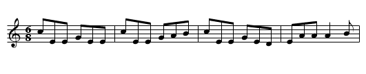 Geese in the Bog, The - staff notation