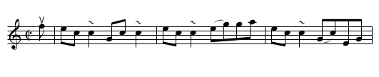 GENERAL McDONALD'S REEL - staff notation