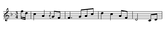 Generous and Good - staff notation