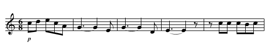 GENTLE FLOWERS. (Faust.) - staff notation