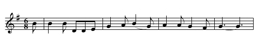 Gentleman Soldier, The - staff notation