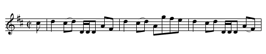 Geordie MacLeish - staff notation