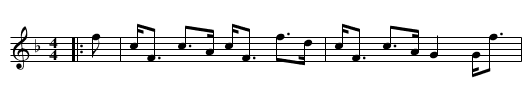 George Baillie - staff notation