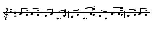 George Privett's Polka - staff notation
