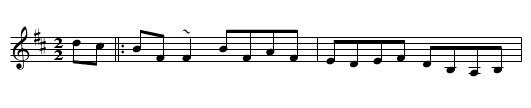 George White's - staff notation