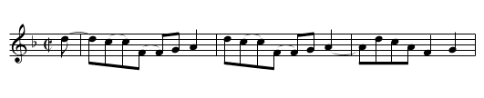 Georgia Stomp - staff notation