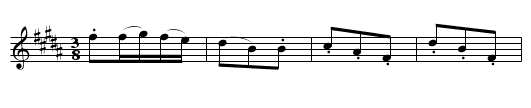 German Air. GS.040 - staff notation