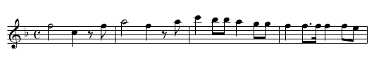 German Legion March. Dal.083 - staff notation