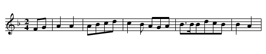 Gestern Abend in der stillen Ruh - staff notation