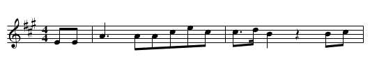 GESTERN ABEND IN DER STILLEN RUH - staff notation