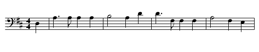 GESUND UND FROHEN MUTHES - staff notation
